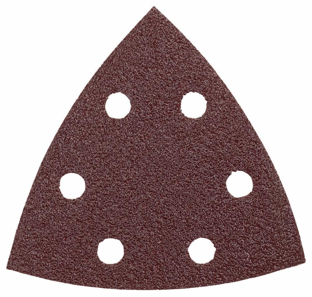 Bosch 3-1/2 In. 60 Grit 5 pc. Detail Sander Abrasive Triangles for Wood SDTR060 from Bosch - Mycitystee