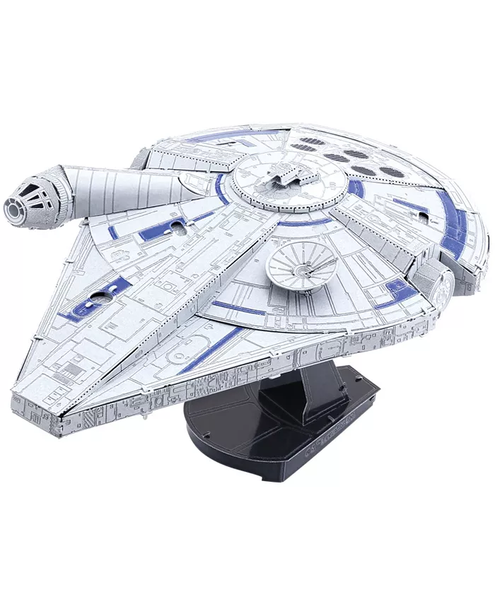 Fascinations Metal Earth ICONX 3D Metal Model Kit - Star Wars Lando's Millennium Falcon - Mycitystee