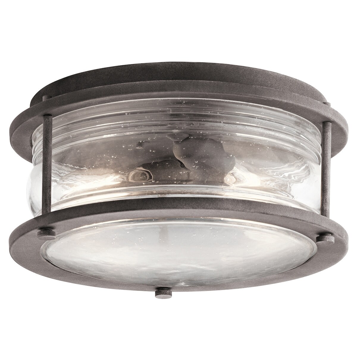 Kichler Ashland Bay 2 Light Outdoor Semi-Flush Ceiling Fixture - Mycitystee