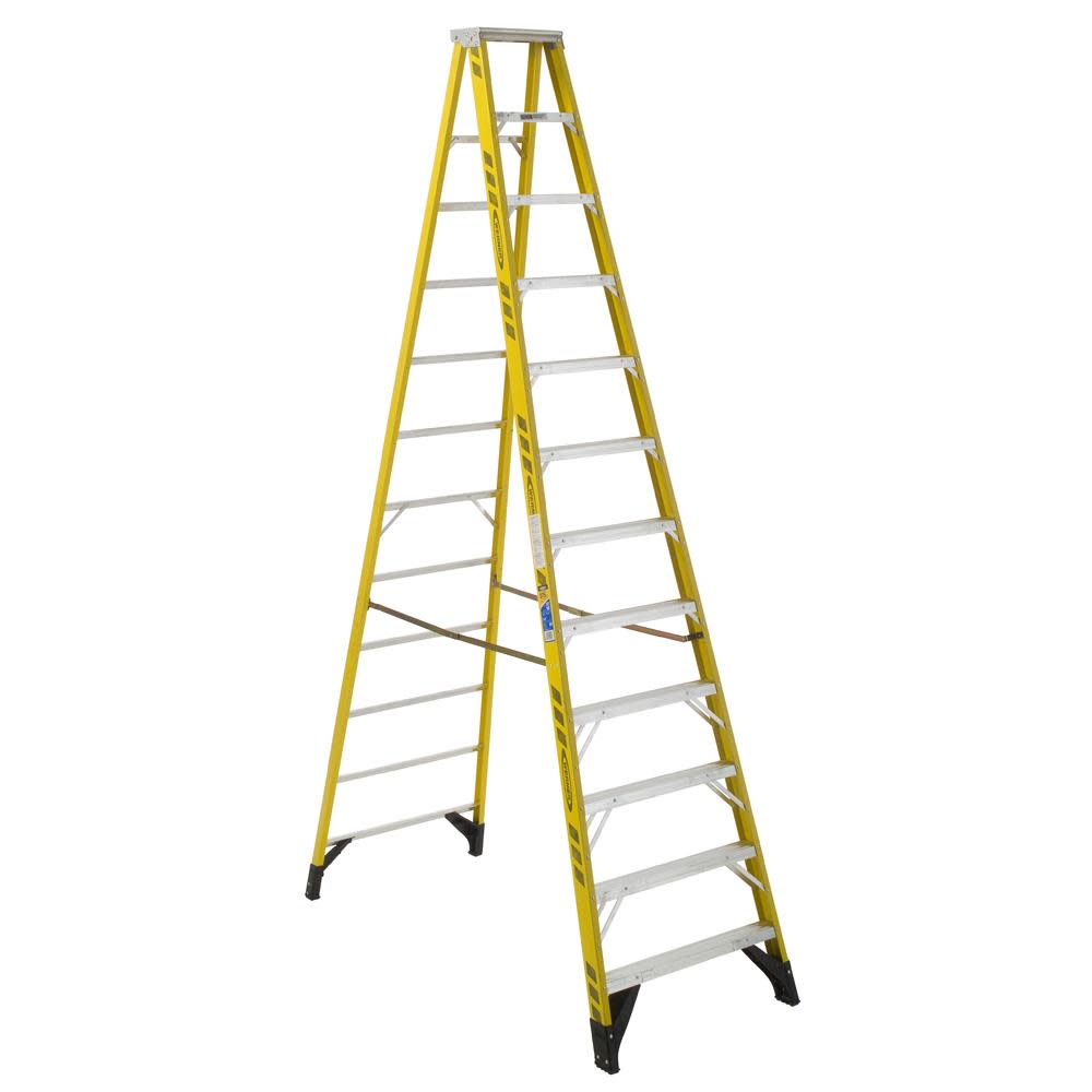 12 Ft. Type IAA Fiberglass Step Ladder - Mycitystee