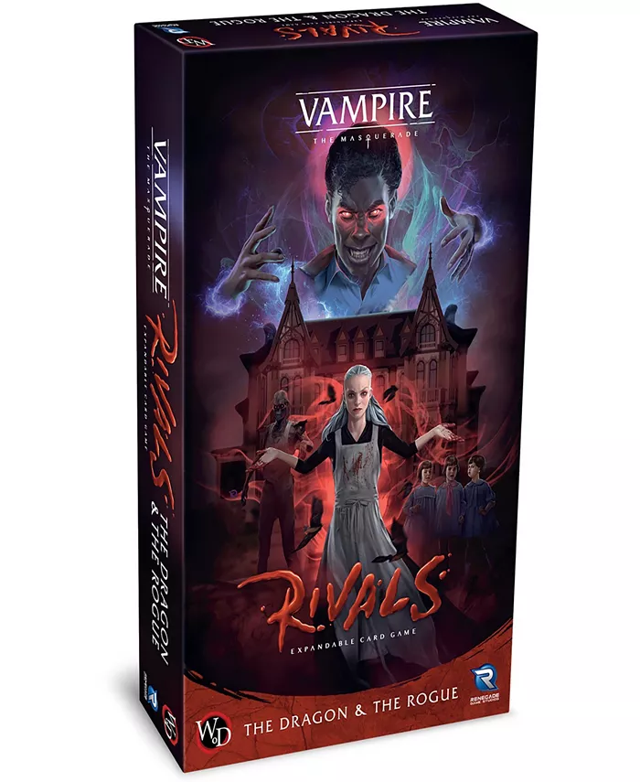 Renegade Game Studios Vampire The Masquerade Rivals Expandable Card Game The Dragon Rogue Expansion， 30-70 Minutes - Mycitystee