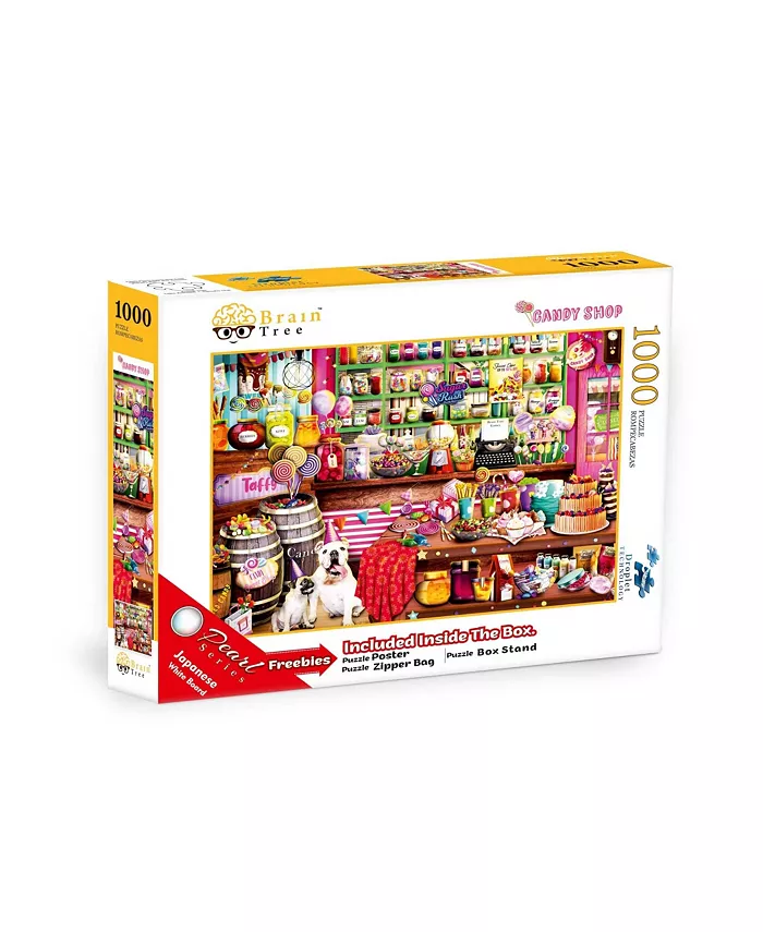 Brain Tree Games Candy Shop 1000 Piece Jigsaw Puzzle - Mycitystee