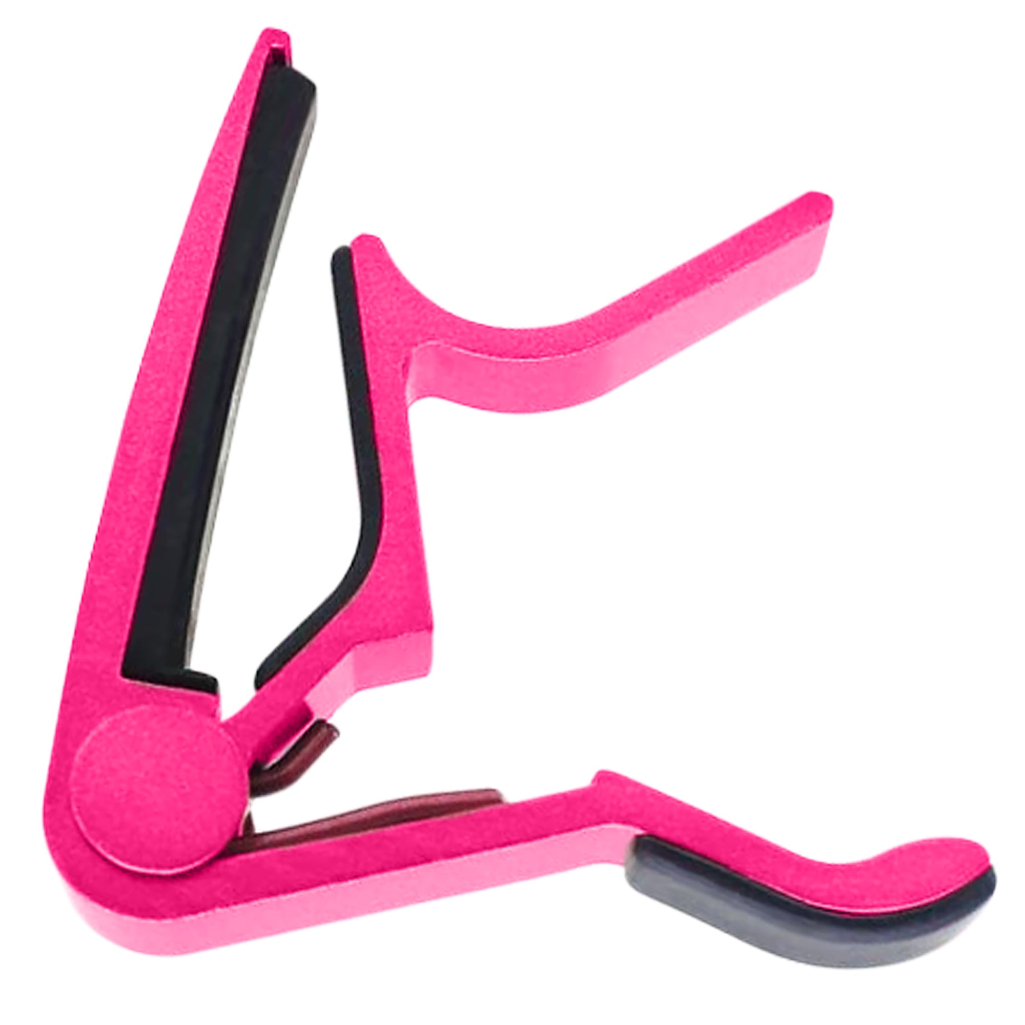 5 Core Guitar Capo Pink | 6-String Capo for Acoustic and Electric Guitars, Bass, Mandolin, Ukulele- CAPO PNK 1Pc - Mycitystee