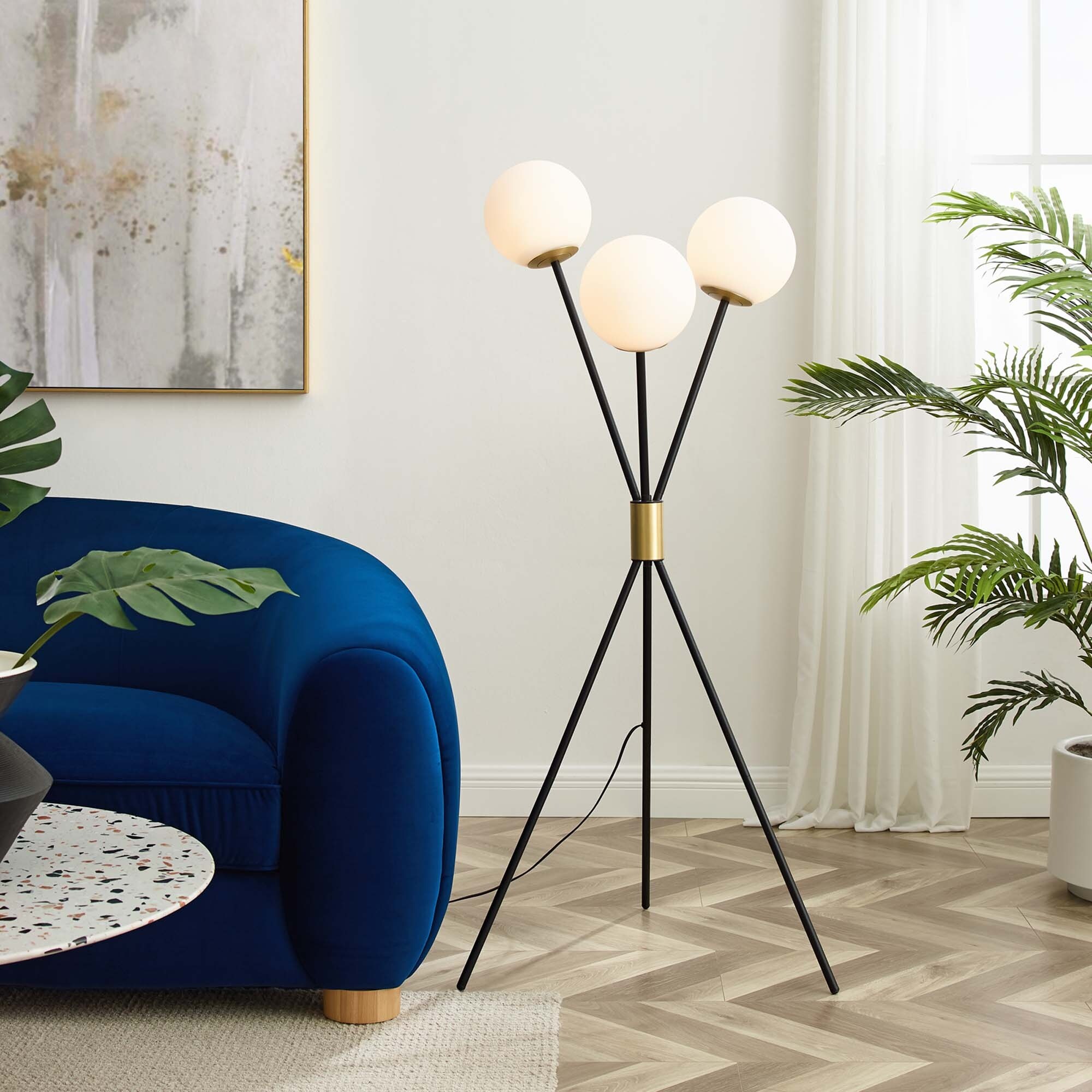 Vera 3-Light Floor Lamp - Mycitystee