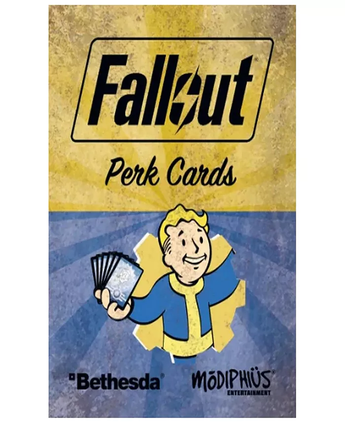 Modiphius Madiphius Fallout The Roleplaying Game Perk Cards Accessory - Mycitystee