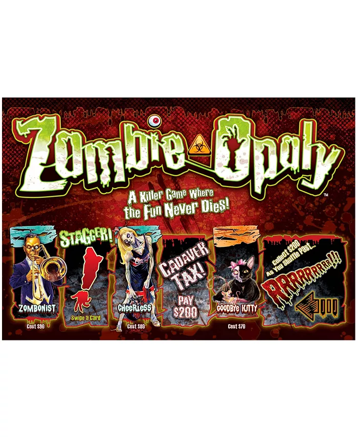 Late for the Sky Zombie-Opoly Game - Mycitystee