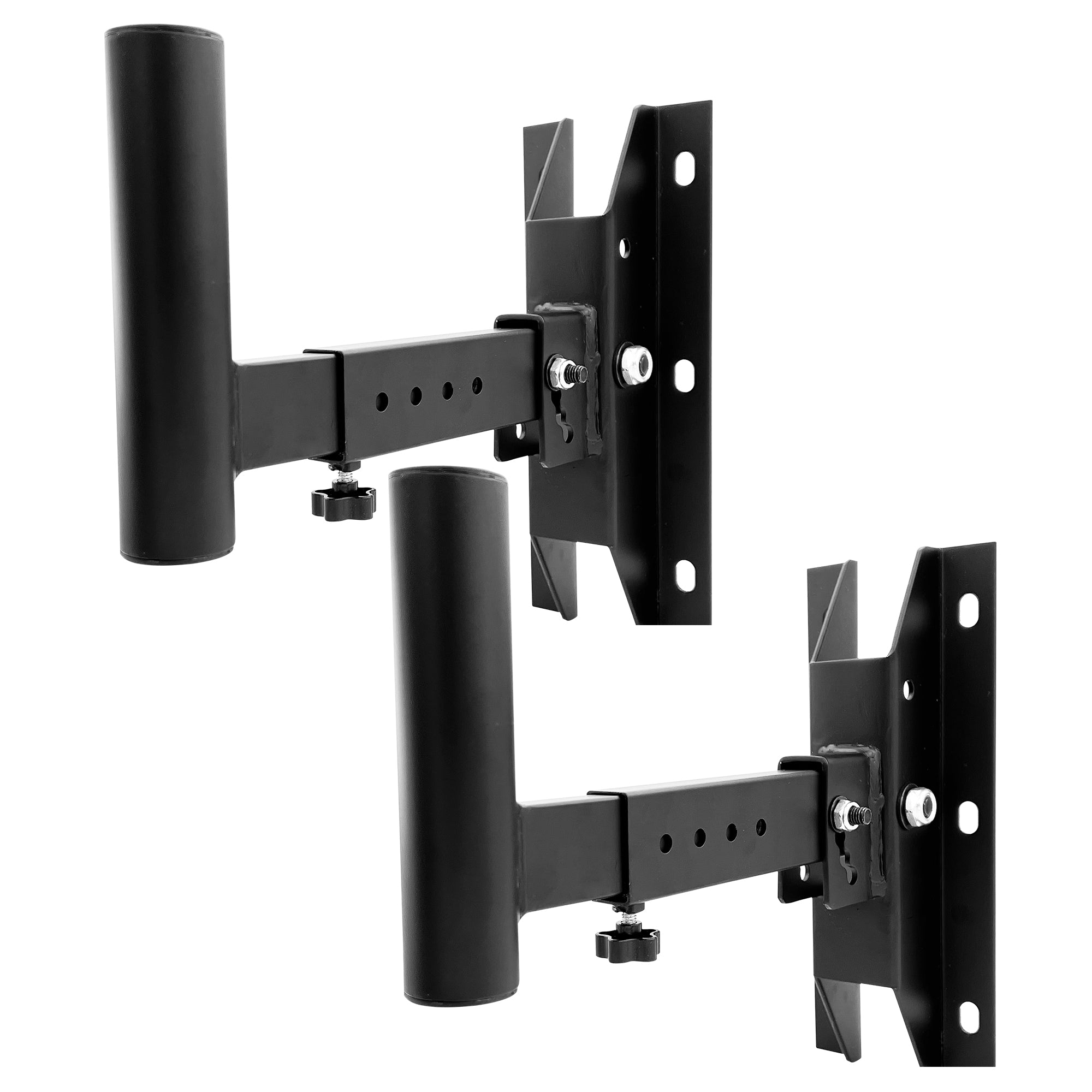 5 Core Speaker Wall Mount Stand, Rotatable Angle, Adjustable Swivel Tilt Speaker Hanger Bracket, For Home, School, Office and More 90 lbs Capacity- WS - Mycitystee