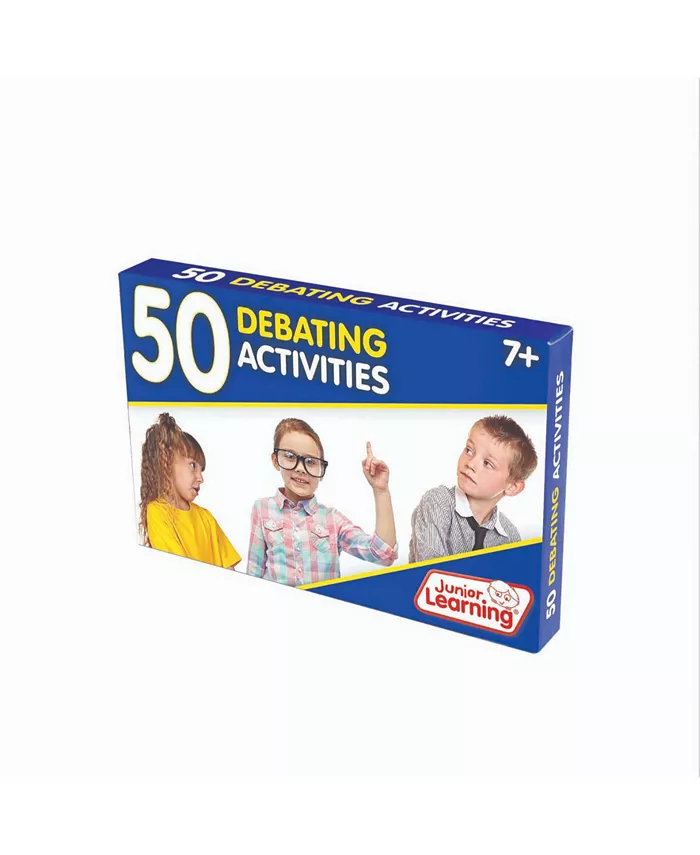 Redbox Junior Learning 50 Debating Educational Activity Cards - Mycitystee