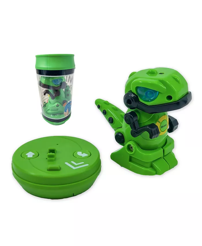 Flipo Mini Remote Control Dinosaur in a Can - Mycitystee
