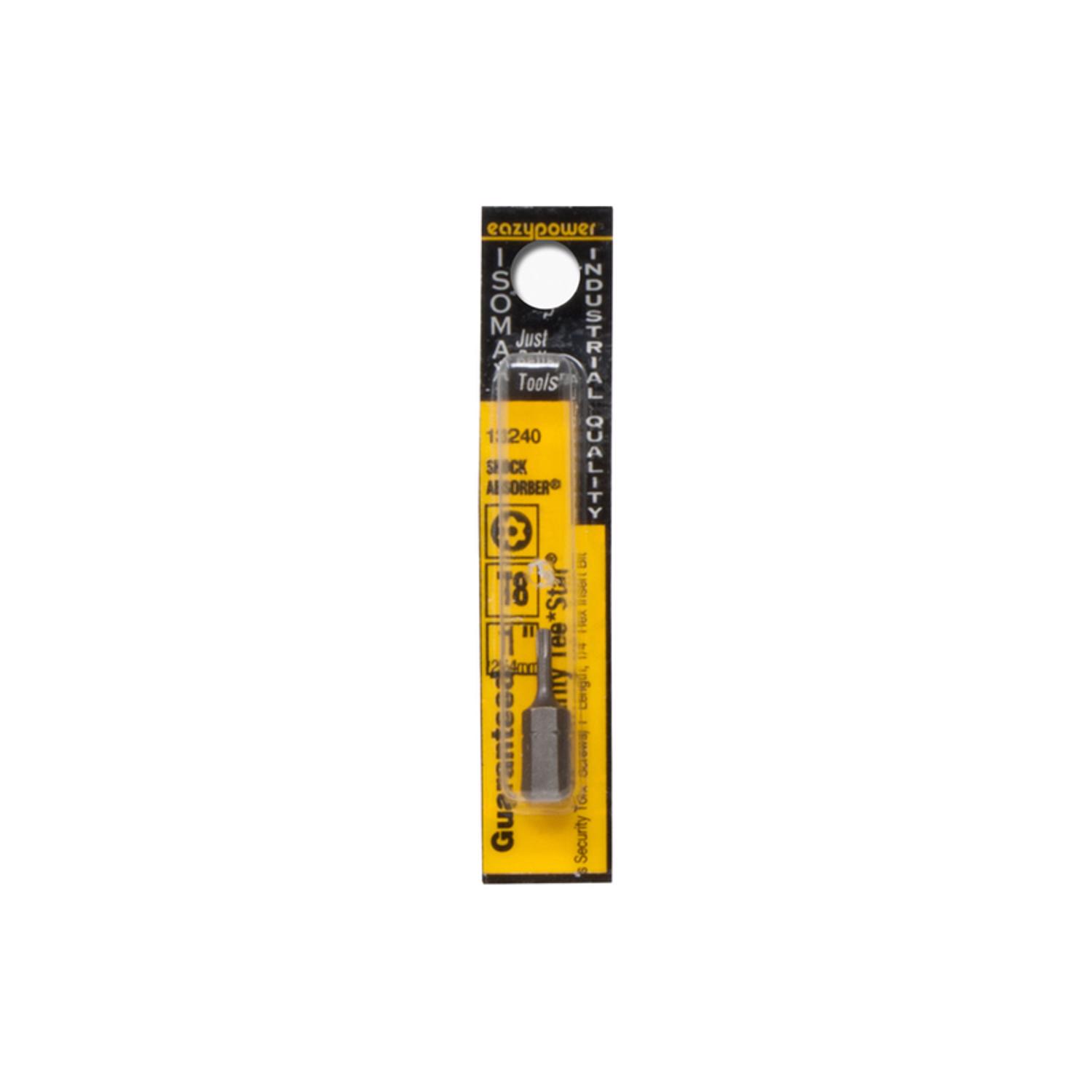Eazypower Isomax T-Star T8 X 1 in. L Insert Bit Steel 1 pc - Mycitystee