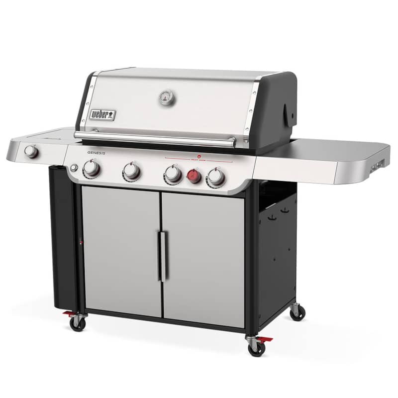 Weber GENESIS SL-S-435 Stainless Steel Liquid Propane Gas Grill - Mycitystee