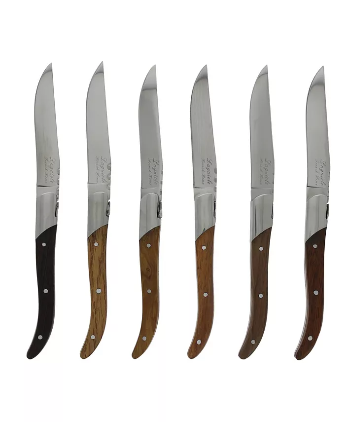 French Home 6 Wood Steak Knives - Mycitystee