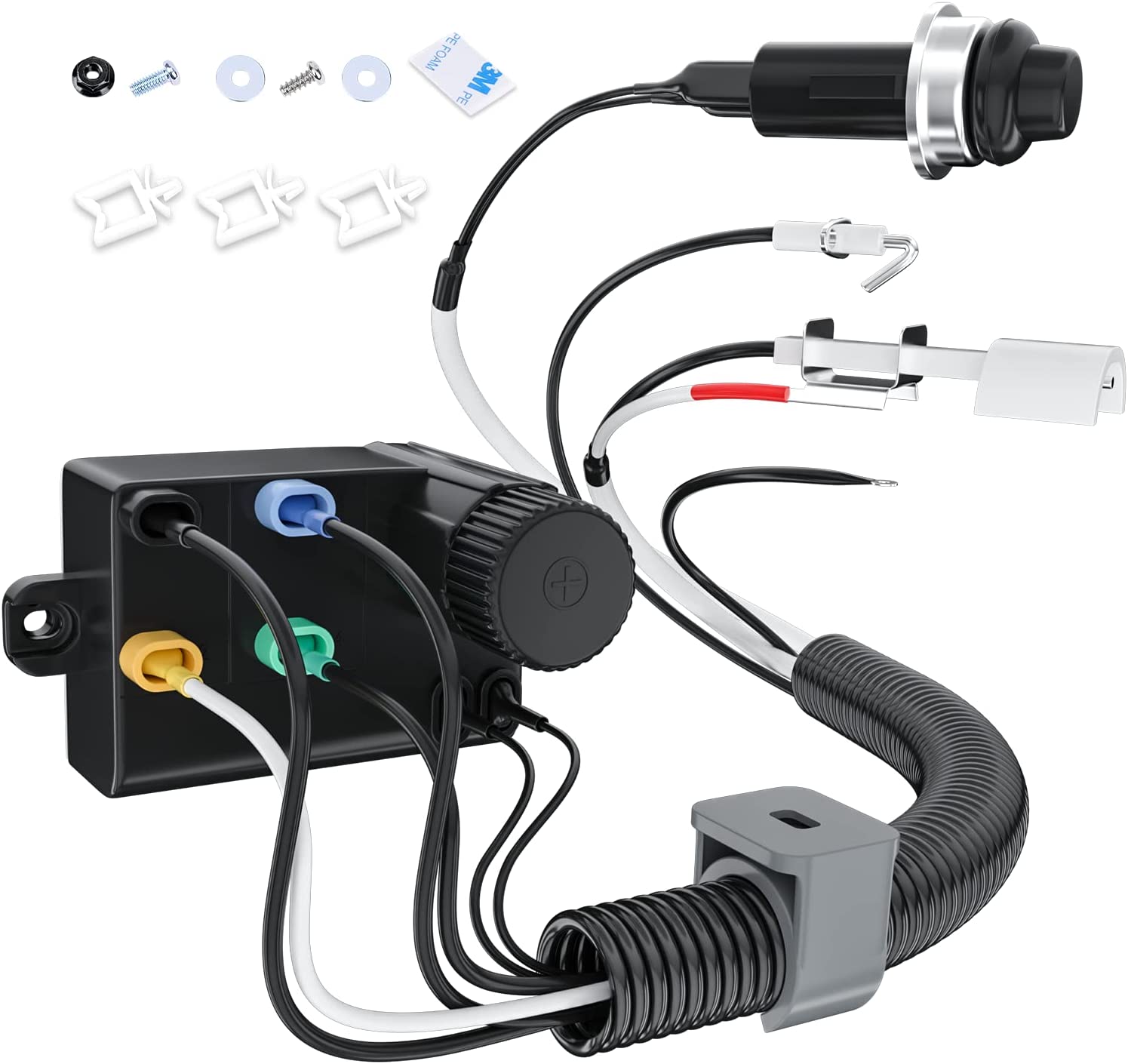 Igniter Kit 67053 fits Weber Spirit 330 Series, Spirit II E-210, S-210, 200 Series and Spirit II E-310, II S-310, 300 Series, Ignition Kit Grill Parts - Mycitystee