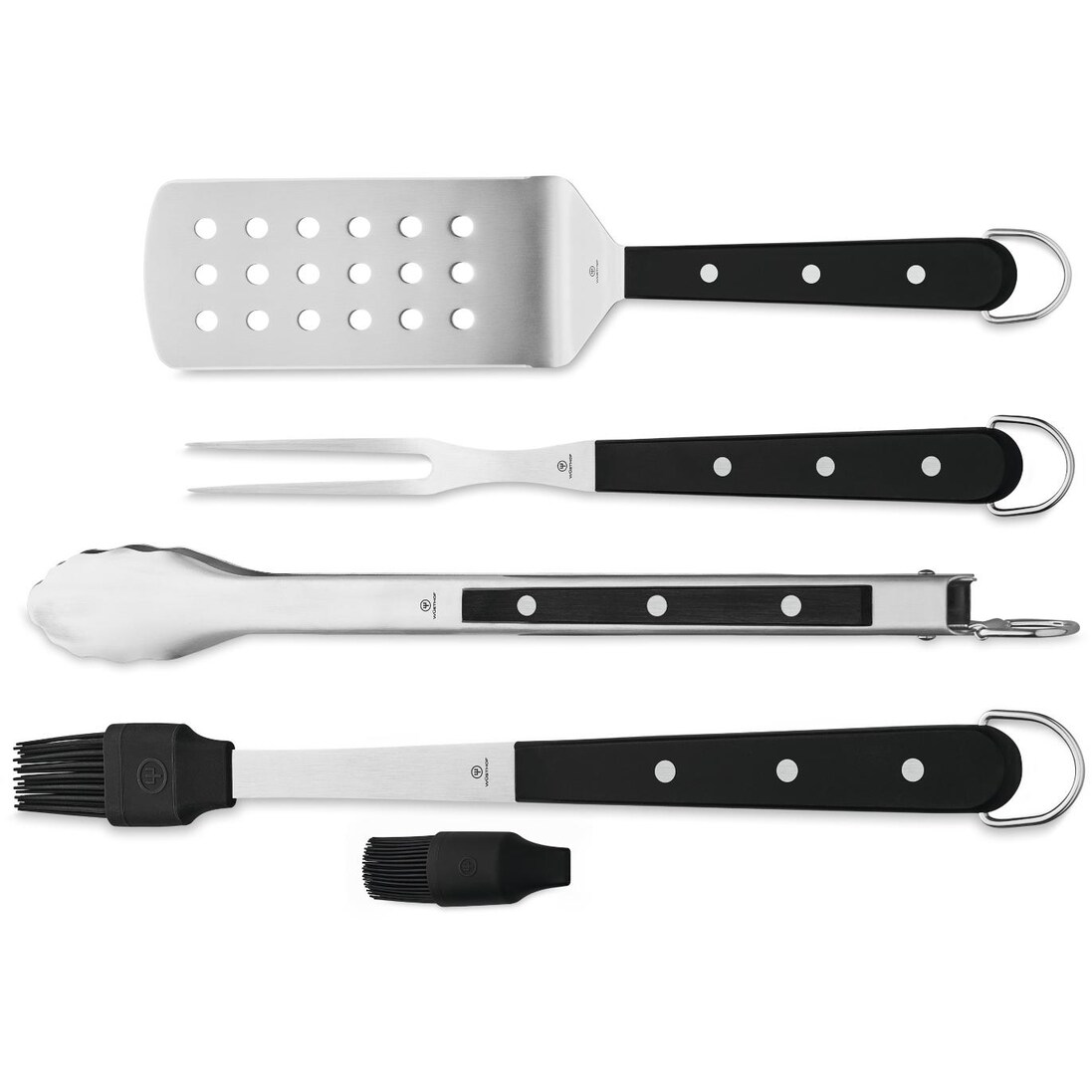 Wusthof Outdoor 4-Piece Stainless Steel BBQ Tool Set - Mycitystee