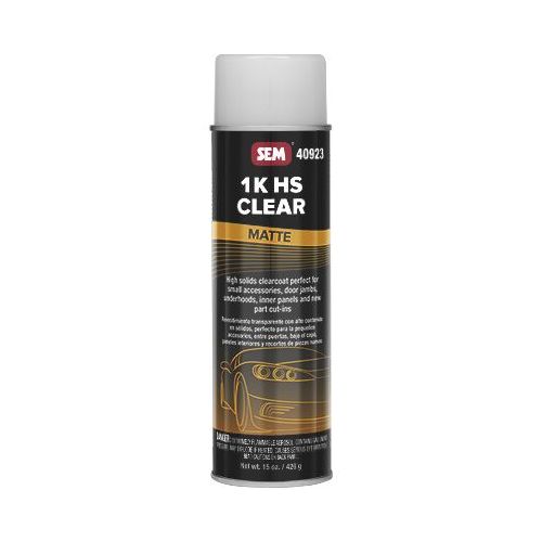 SEM 40923 1K HS Clear， 20 oz Aerosol Can， Matte， 15.4% Solids Content - Mycitystee