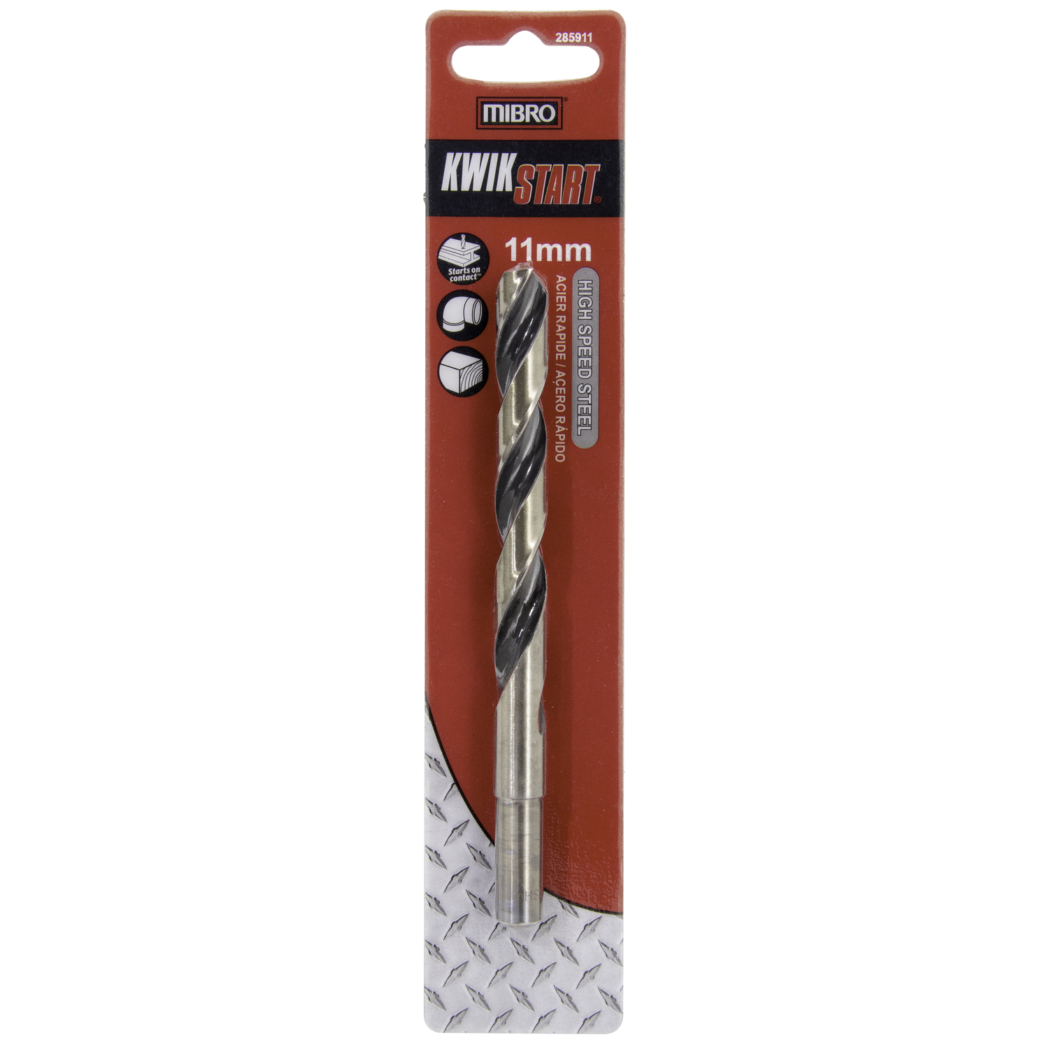 MIBRO 11 mm X 5-1/2 in. L High Speed Steel Metric Drill Bit 1 pc - Mycitystee