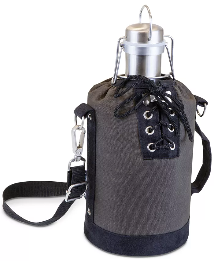 Picnic Time Legacyandreg by Insulated Growler Tote with 64 oz. Stainless Steel Growler - Mycitystee