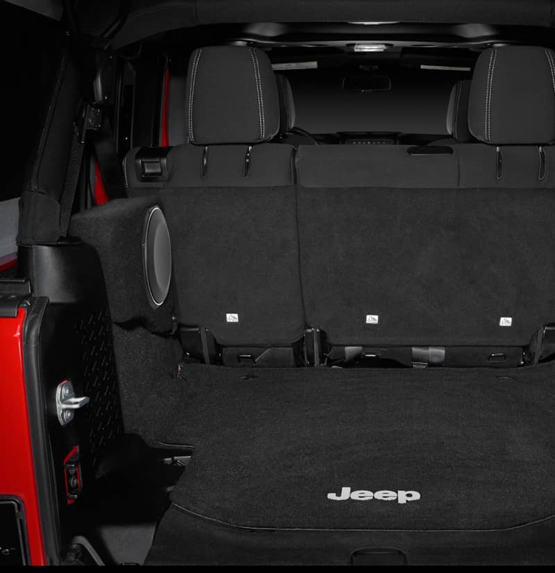 JL Audio 2 Ohm Stealthbox For 2007-2017 Jeep Wrangler Unlimited (Driver Side) - Mycitystee