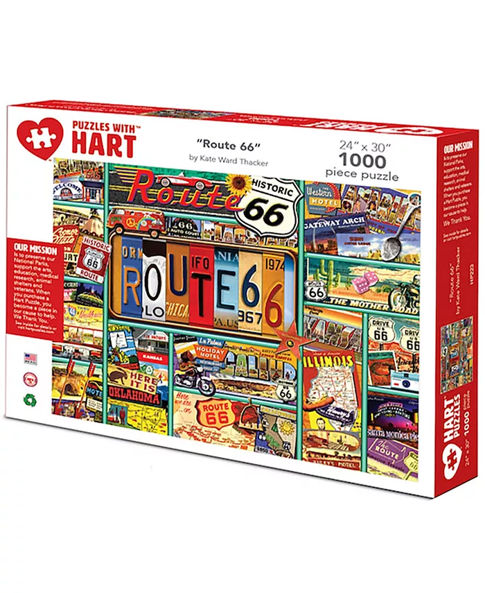 Hart Puzzles Route 66， 24