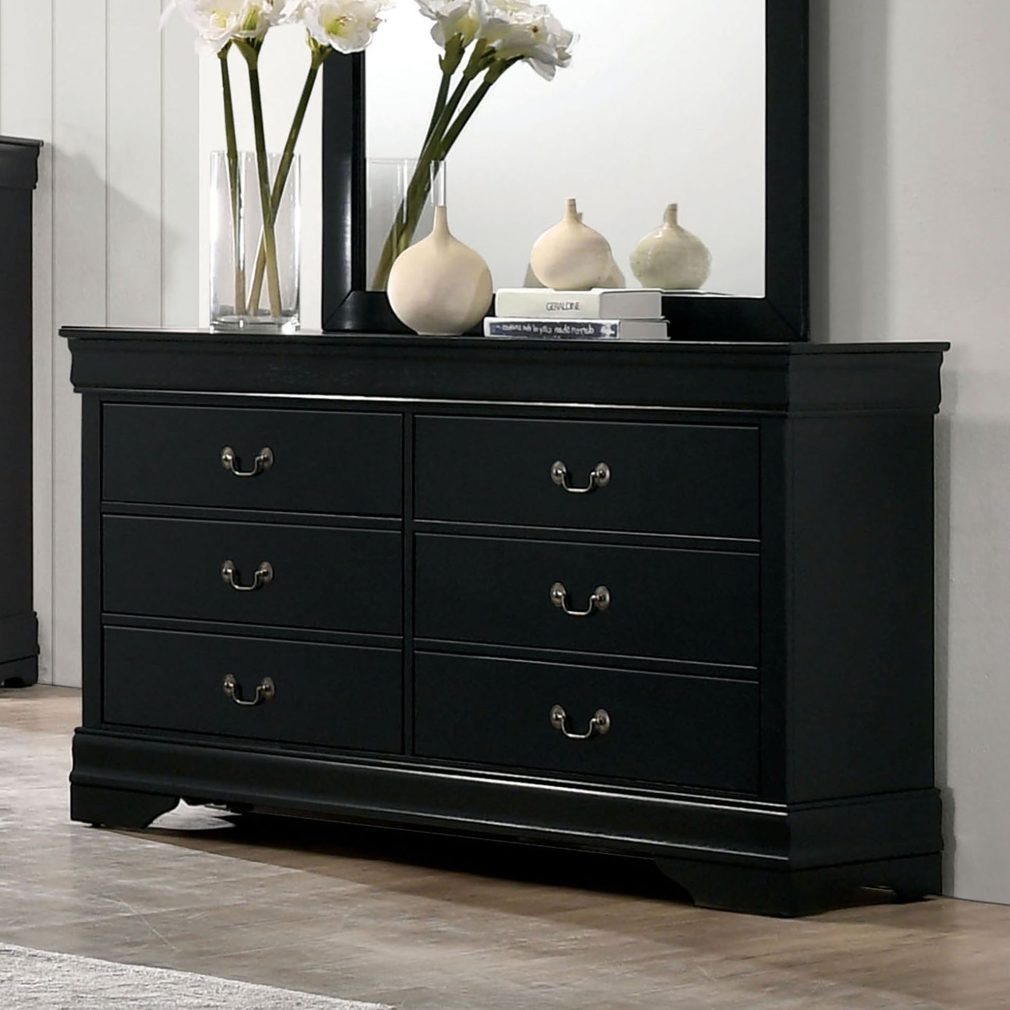 Furniture of America Lavina Transitional 6-drawer Bracket Feet Dresser - - 35568663 - Mycitystee