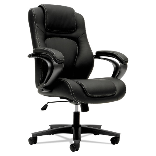 HON HVL402 Series Executive High-Back Chair， Supports Up to 250 lb， 17