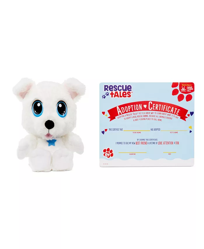 Little Tikes Rescue Tales Cuddly Pup- Maltese - Mycitystee
