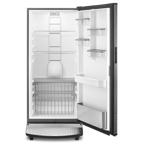 17.8 cu ft All Refrigerator Black Refrigerator - Mycitystee