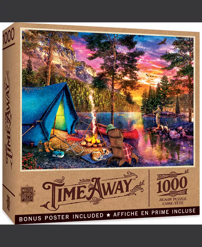 MasterPieces Puzzles Time Away - Fishing the Highlands 1000 Piece Puzzle - Mycitystee