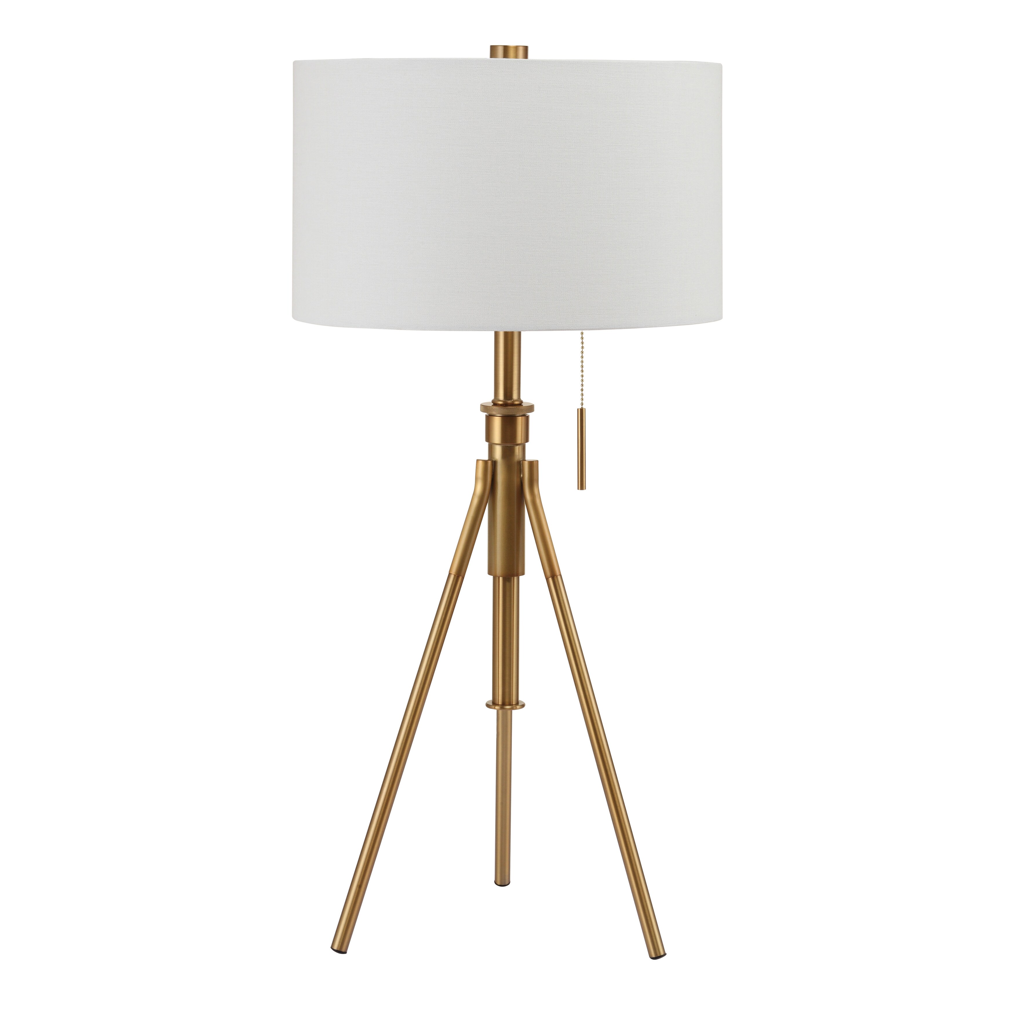 Furniture of America Fali Contemporary Metal Accent Tripod Table Lamp - Mycitystee