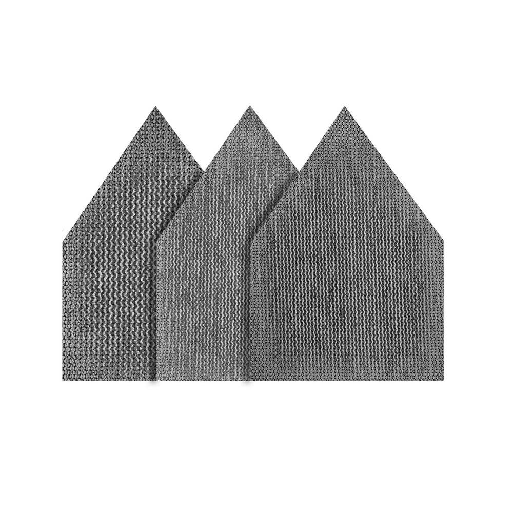 Milwaukee Assorted 80 120 and 180 Grit Mesh Sanding Sheets for M12 Orbital Detail Sander 12pk 48-80-5405 from Milwaukee - Mycitystee