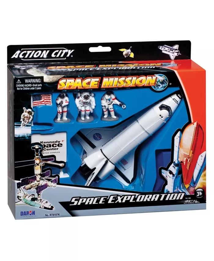 Conclave Editora Daron NASA Die-Cast Space Shuttle with Accessories - Mycitystee