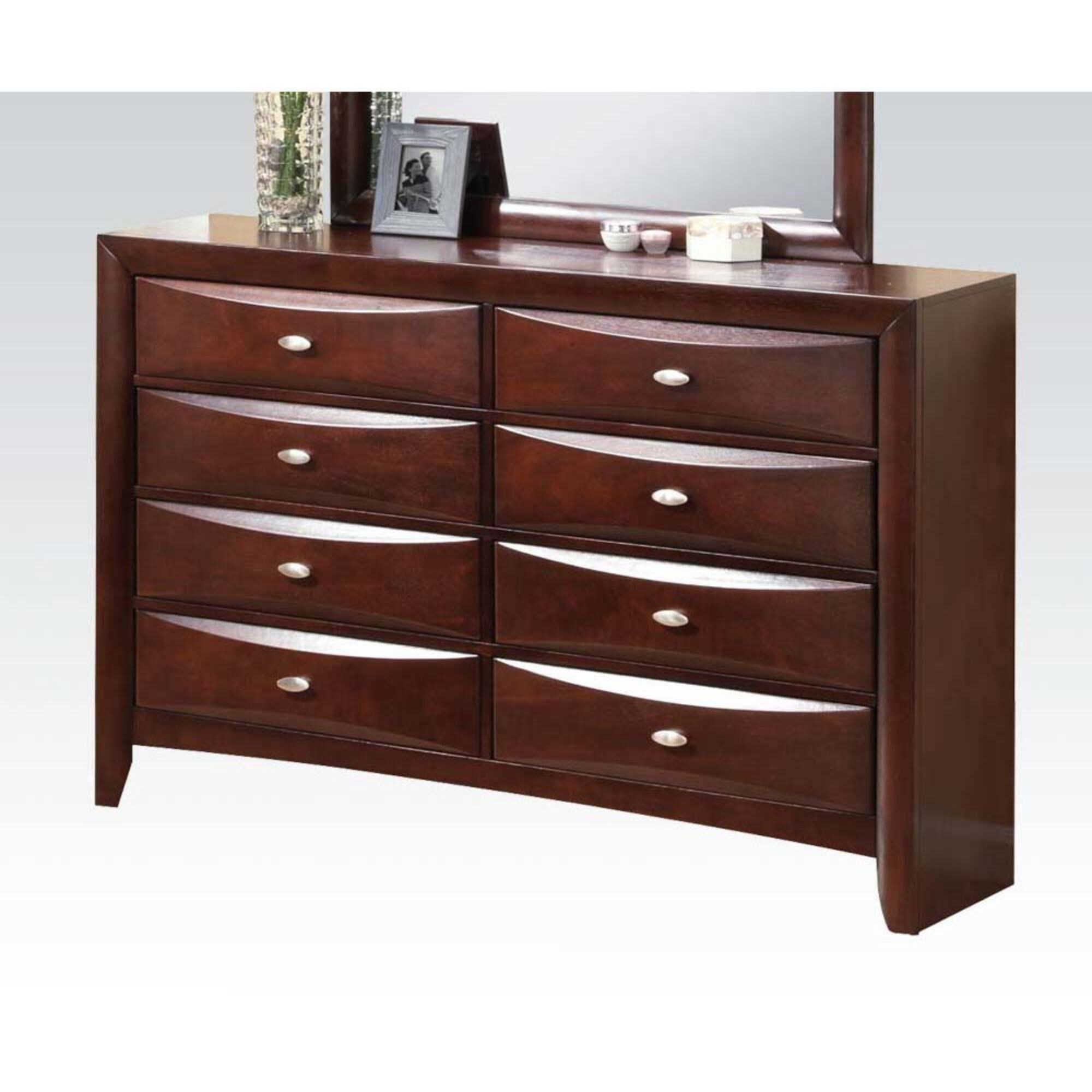 Wood 4 Tier 8 Drawers Dresser in Espresso - - 35374237 - Mycitystee