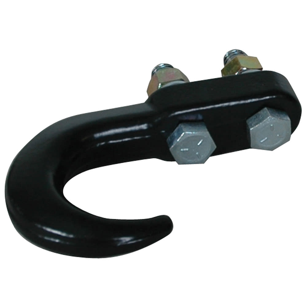 Reese 10000 lbs Black Universal Bolt On Tow Hook - Mycitystee