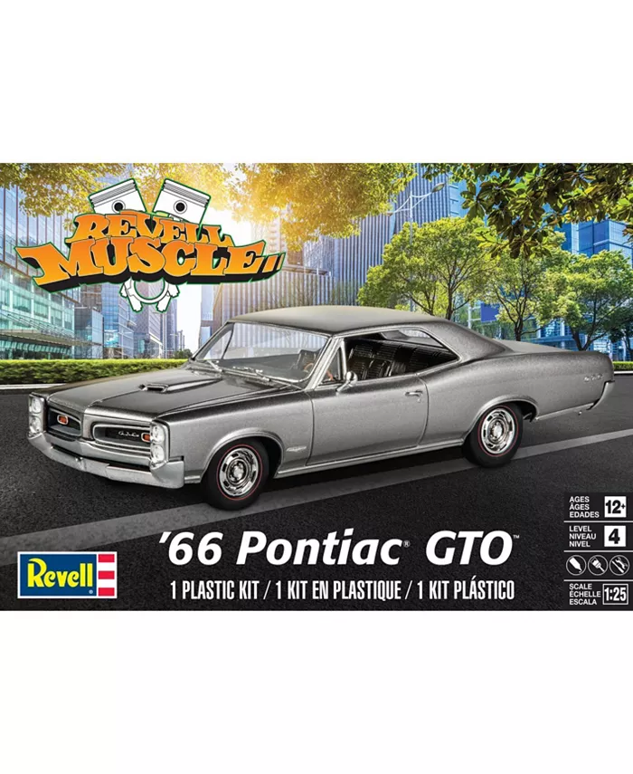 CARRERA-REVELL OF AMERICAS INC Plastic Model Kit-66' Pontiac(R) GTO(TM) 1: 25 - Mycitystee