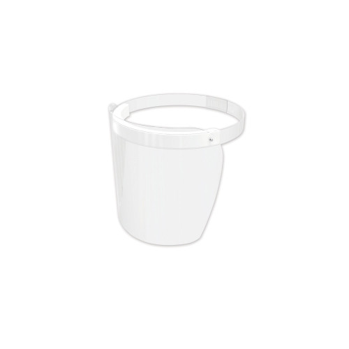 Deflecto Disposable Face Shield， 13 x 10， Clear， 100/Carton (PFMD100F) - Mycitystee