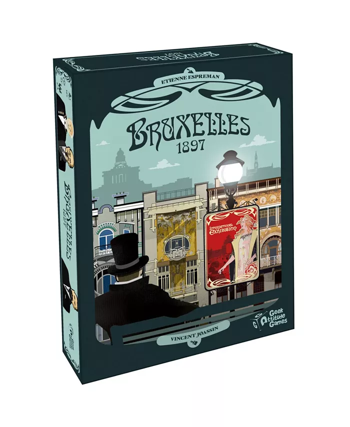 Geek Attitude Games Bruxelles 1897 Strategy Board Game - Mycitystee