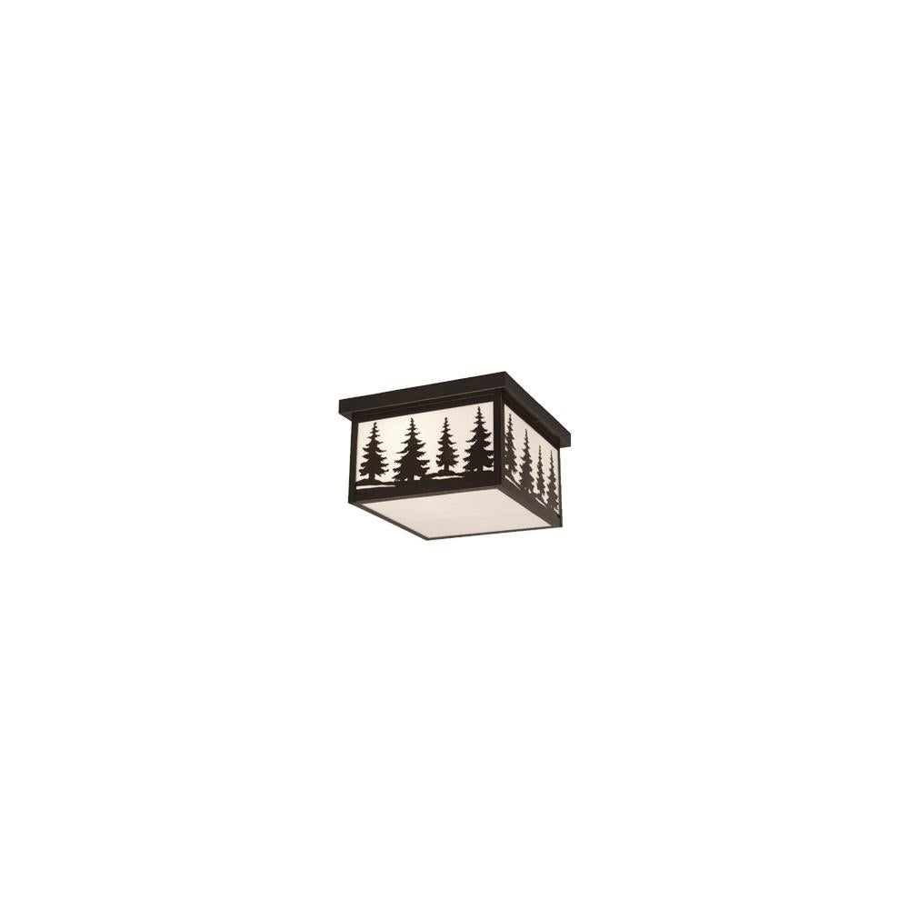 Vaxcel Lighting Yosemite 2 Light Flush Mount Outdoor Ceiling Fixture - Mycitystee