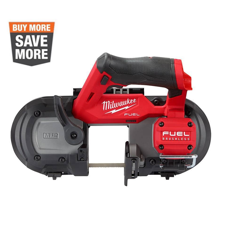 Milwaukee M12 FUEL 12V Lithium-Ion Cordless Compact Band Saw (Tool-Only) 2529-20 - Mycitystee