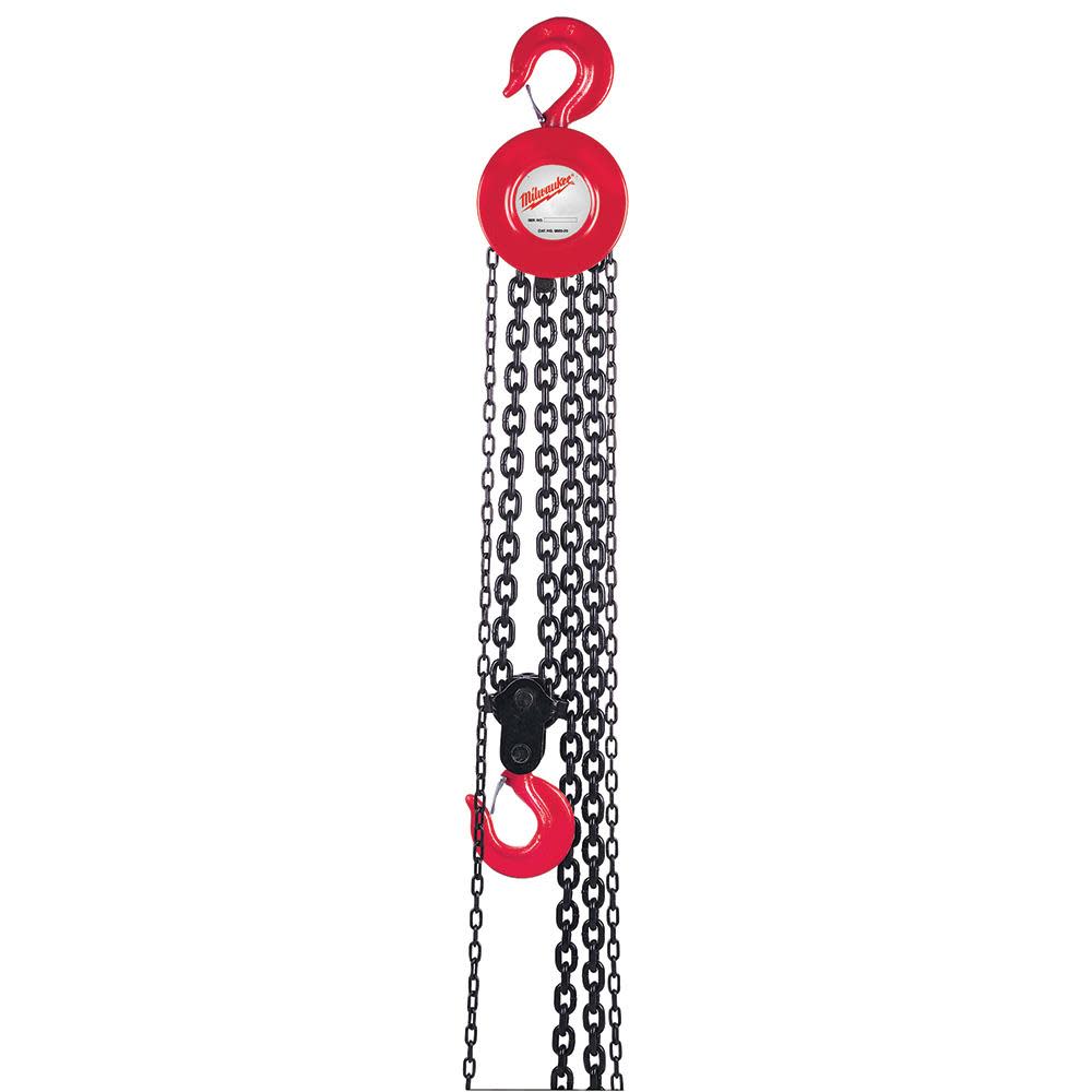Milwaukee 5 Ton 20ft Hand Hoist 9781-20 from Milwaukee - Mycitystee