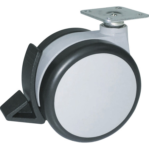 Master Caster 71444 Gemini Caster Series Heavy-Duty Twin Wheel Hard Floor Casters - Mycitystee