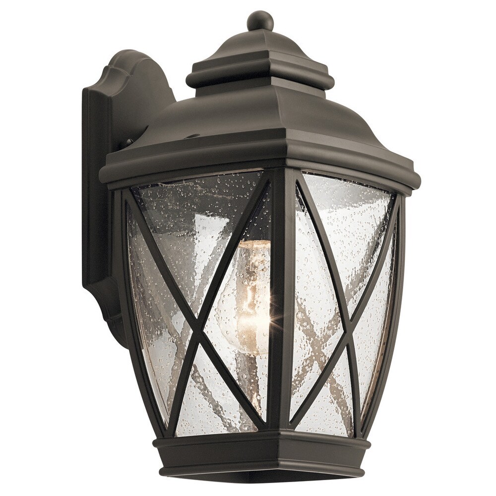 Kichler Lighting Tangier Collection 1-light Olde Bronze Outdoor Wall Lantern - Mycitystee