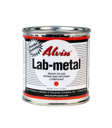 Alvin 12 oz Lab Metal Repair Putty， Dent Filler  Patching Compound - Mycitystee