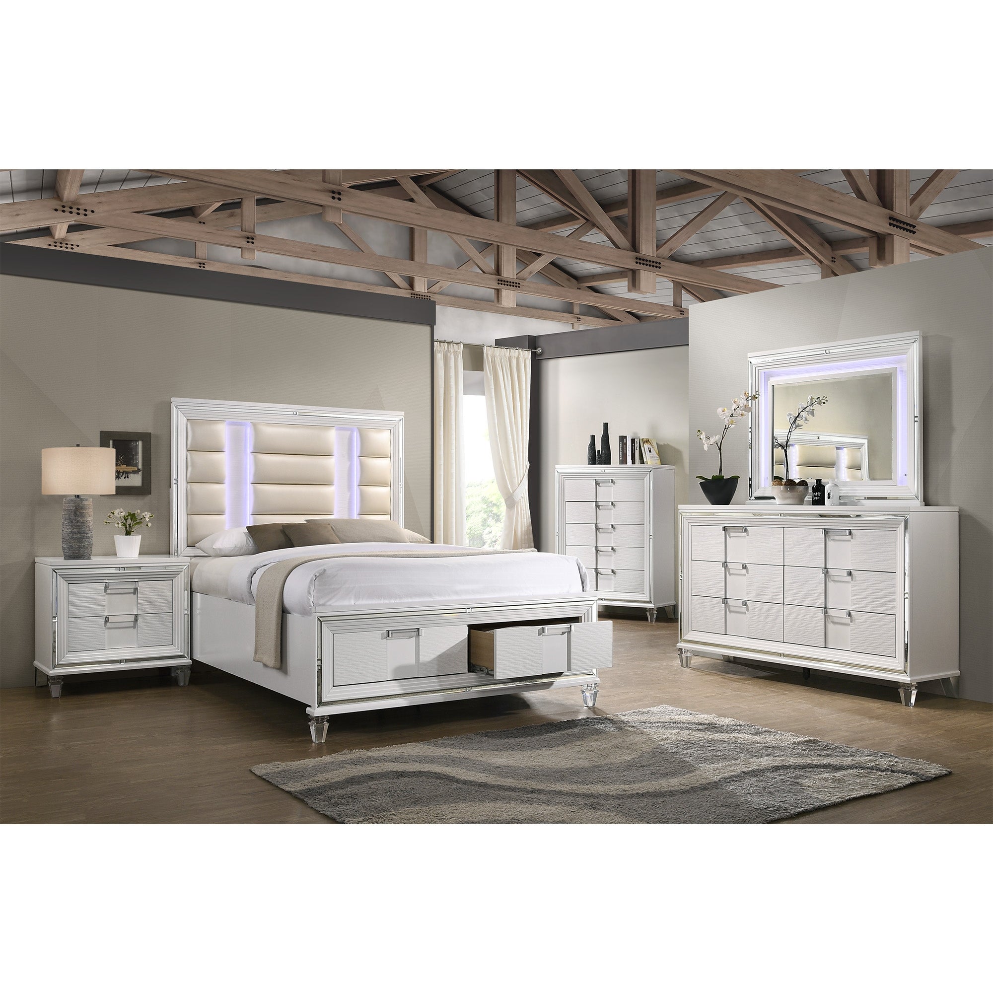 Picket House Furnishings Charlotte 6-Drawer Dresser in White - - 35533554 - Mycitystee