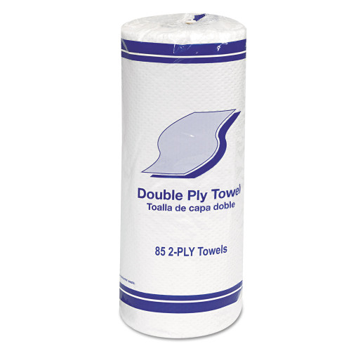 GEN Kitchen Roll Towels， 2-Ply， 11 x 7.8， White， 85/Roll， 30 Rolls/Carton (1797) - Mycitystee