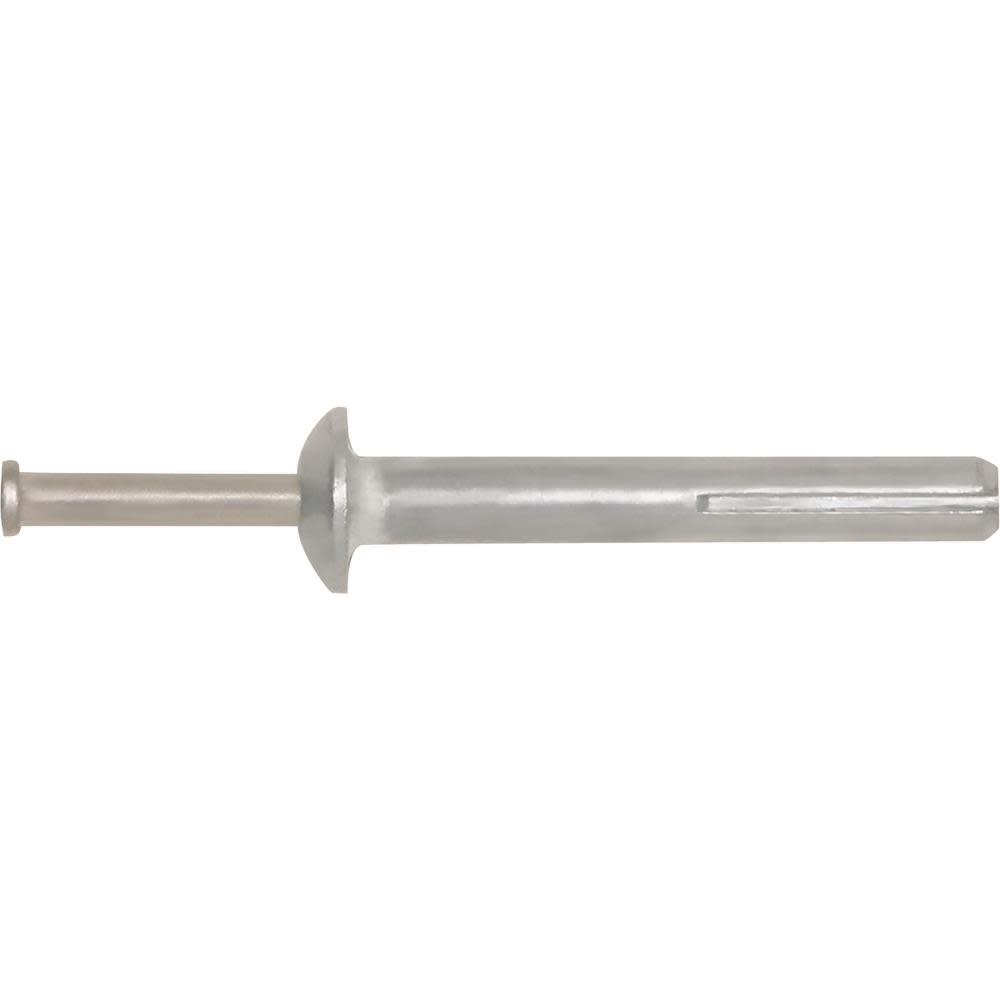 DEWALT Impact Nail and Pin Anchors ZAMAC NAILIN SS MH 1/4 X 1 1/4 QTY: 100 02864-PWR from DEWALT - Mycitystee