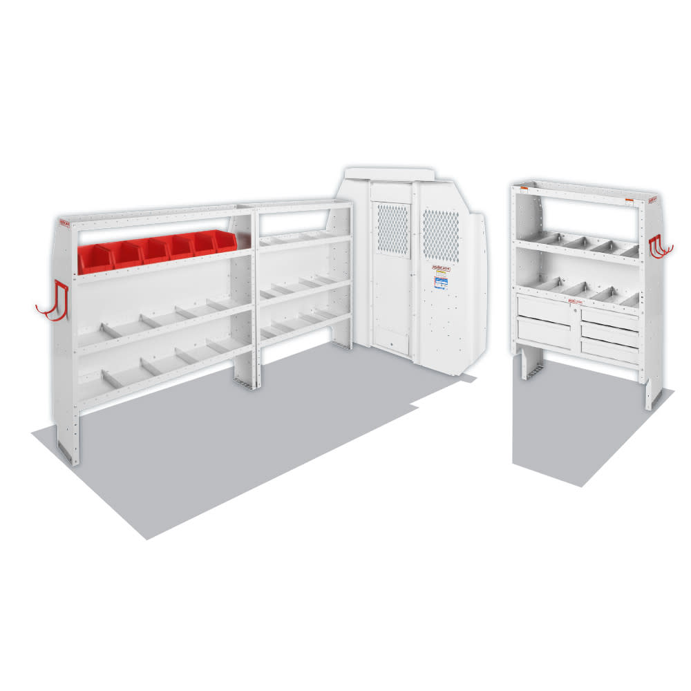 General Contractor Package for High-Roof, 136 Inch Wheel Base RAM ProMaster Vans - Mycitystee