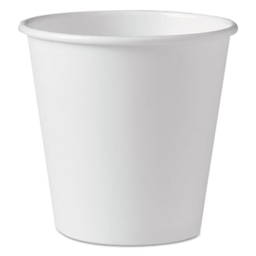 Dart Polycoated Hot Paper Cups， 10 oz， White， 1000/Carton (410W) - Mycitystee