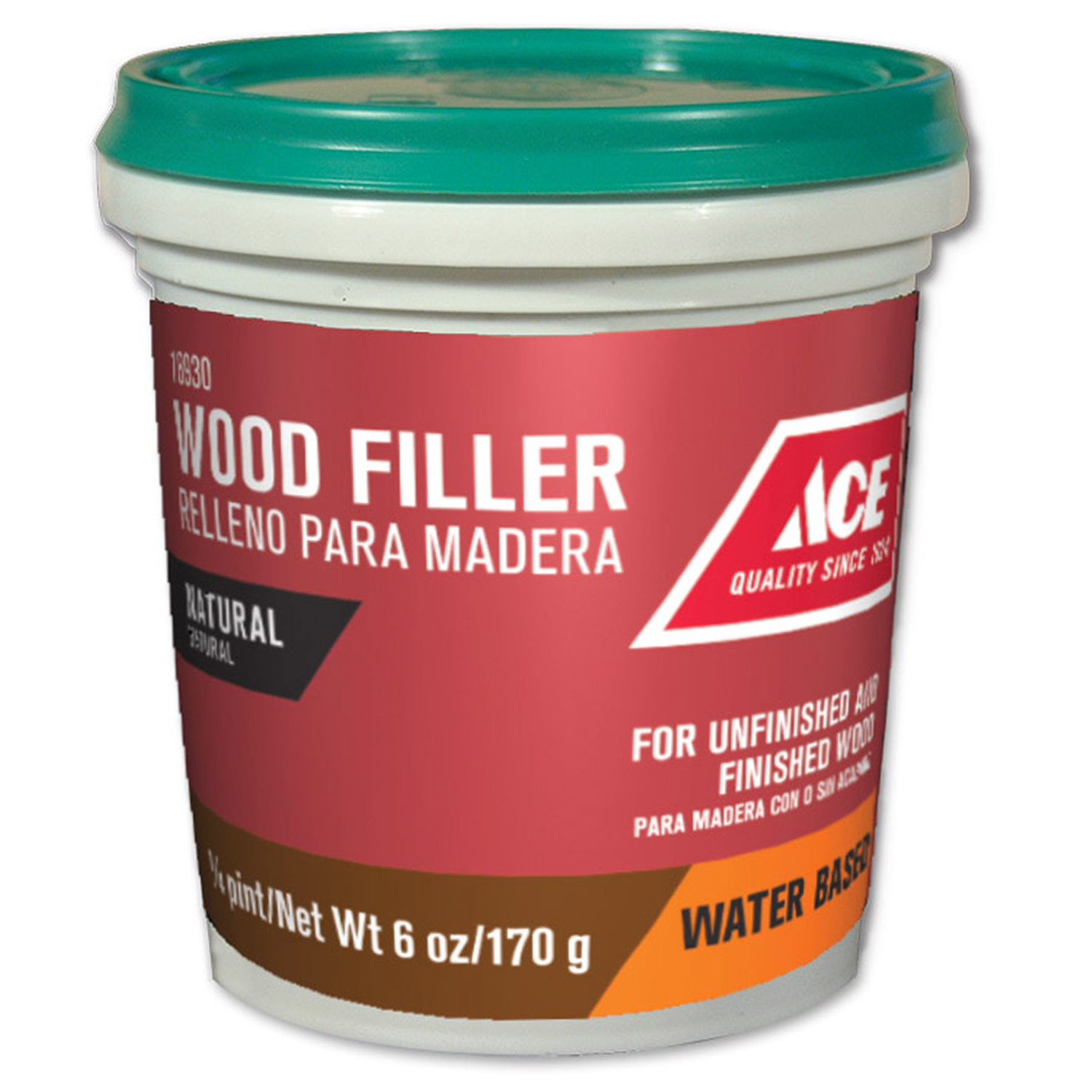 Ace Natural Wood Filler 6 oz - Mycitystee