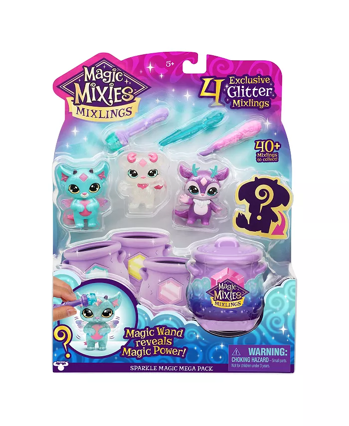Magic Mixies Mixlings Sparkle Magic Mega Pack - Mycitystee