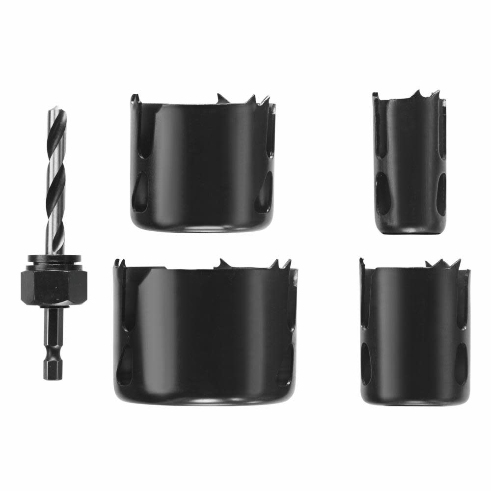 5 pc. Daredevil® Wood Hole Saw Set - Mycitystee